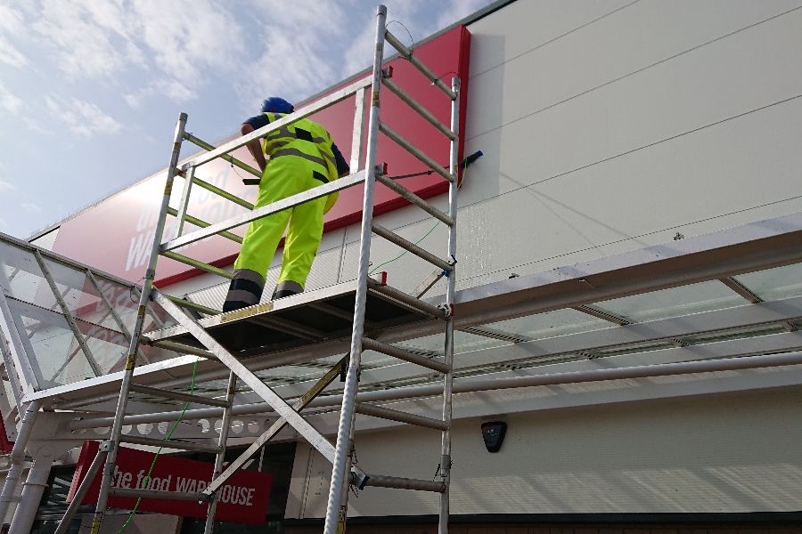 Commercial Cladding Cleaners Prestwick, South Ayrshire
